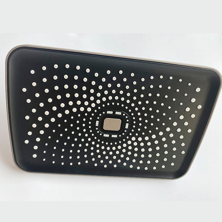 Lisslune | Black Large Shower Head Standard Spray Pattern with Hand Shower