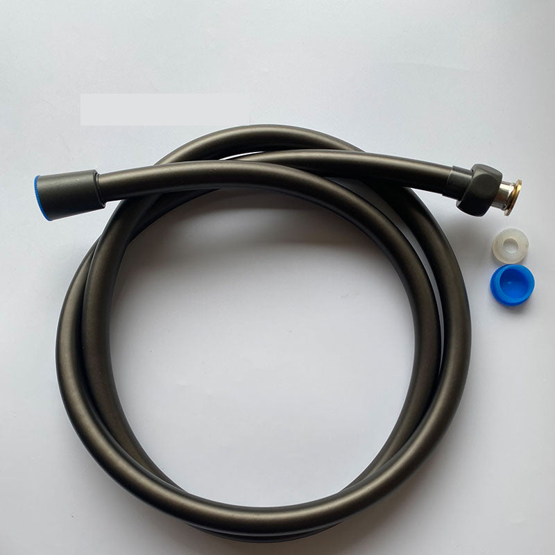 Lisslune | Black Large Shower Head Standard Spray Pattern with Hand Shower
