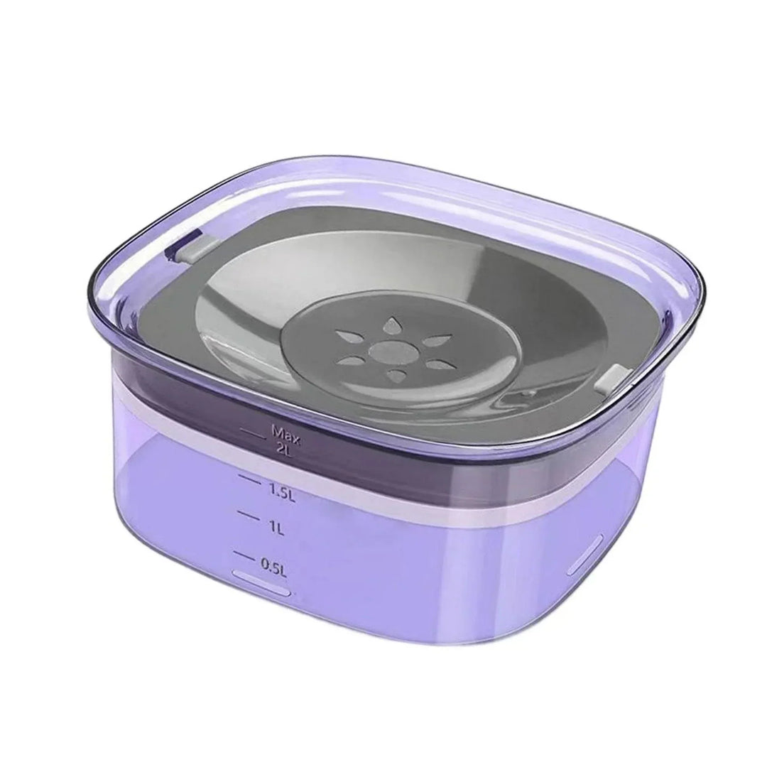 Lisslune | CleanPet – Anti-Spill Pet Water Bowl | Splash-Proof, Durable & Hygienic Design for Dogs and Cats