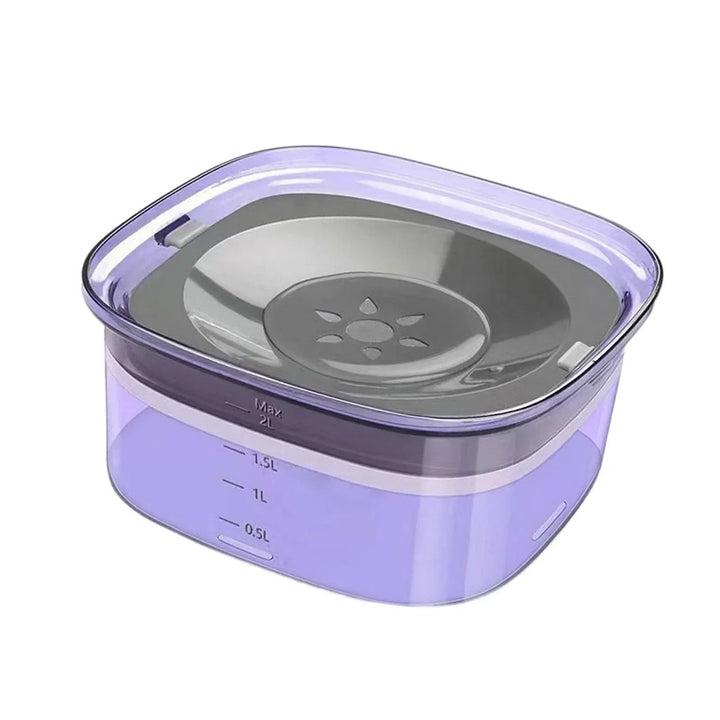 Lisslune | CleanPet – Anti-Spill Pet Water Bowl | Splash-Proof, Durable & Hygienic Design for Dogs and Cats