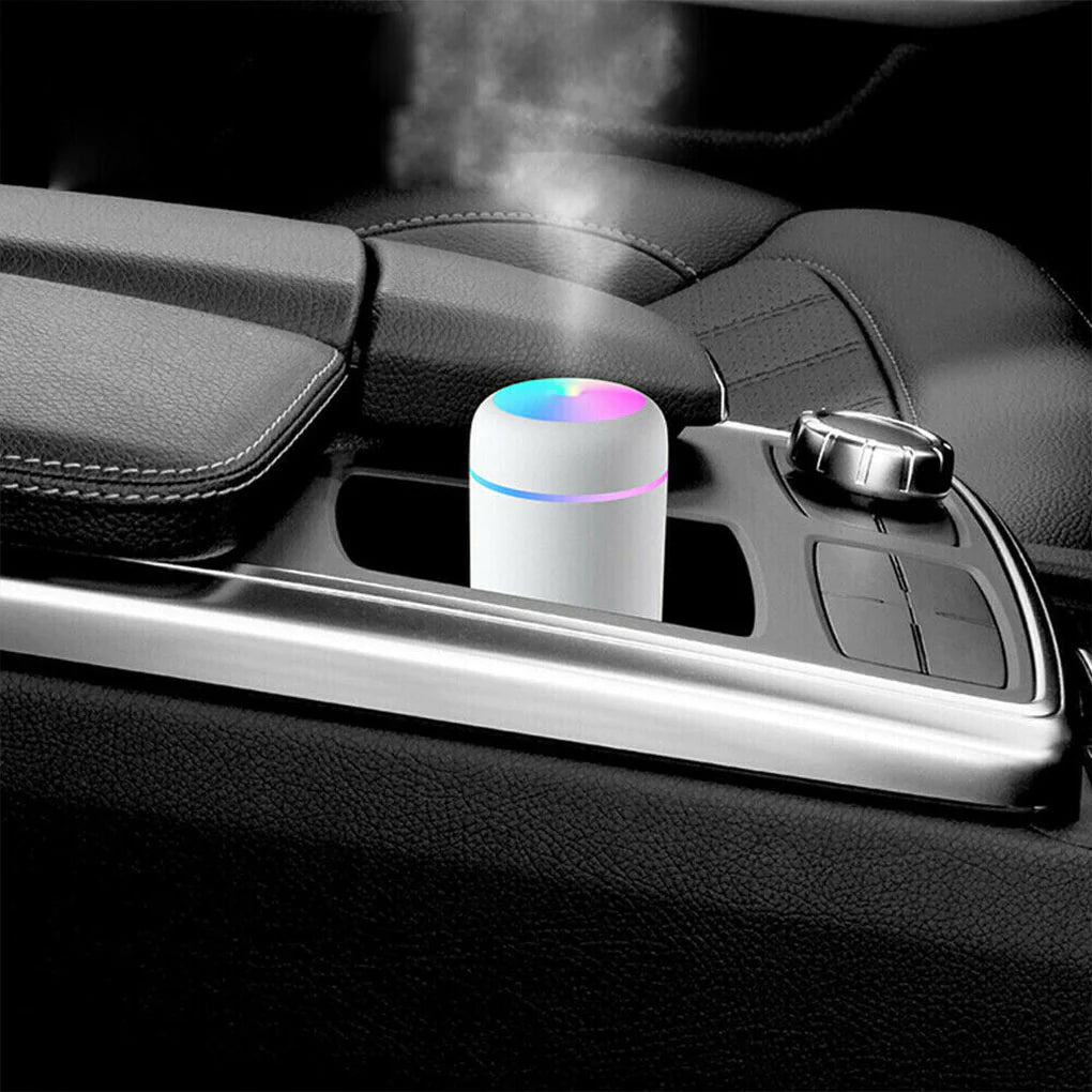 Lisslune | 300Ml Humidifier Portable USB Ultrasonic Dazzle Cup Aroma Diffuser Cool Mist Maker Humidifier Cleaner with Romantic Light