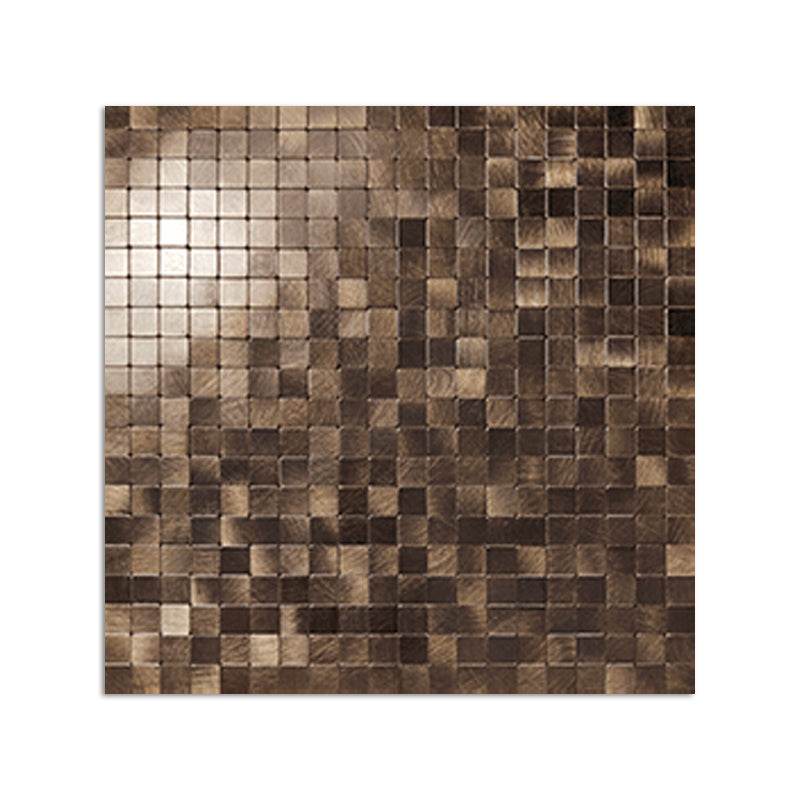 Lisslune | Mosaic Tile Wallpaper Contemporary Peel and Stick Wallpaper with Square Shape