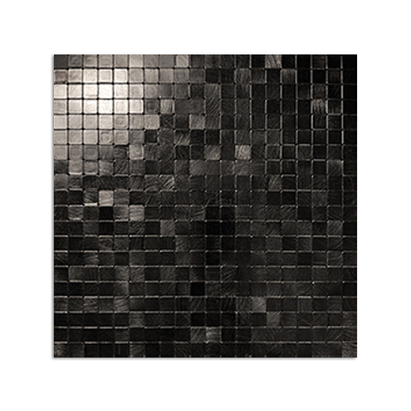 Lisslune | Mosaic Tile Wallpaper Contemporary Peel and Stick Wallpaper with Square Shape
