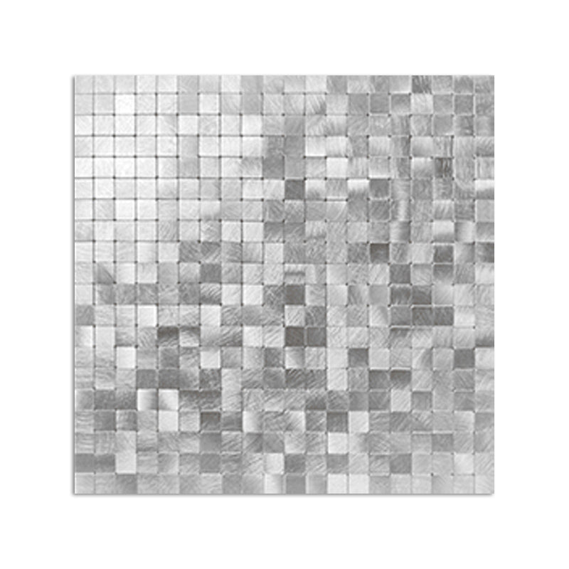 Lisslune | Mosaic Tile Wallpaper Contemporary Peel and Stick Wallpaper with Square Shape