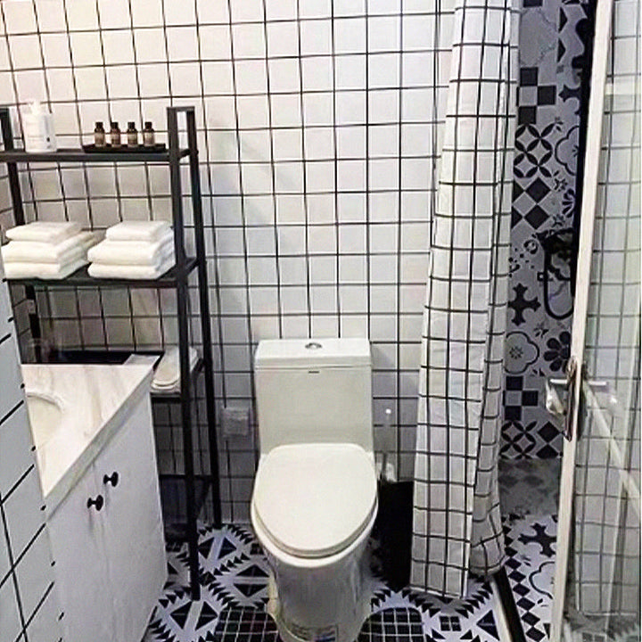 Lisslune | Waterproof removable field tile wallpaper and adhesive wall tile in rectangular shape