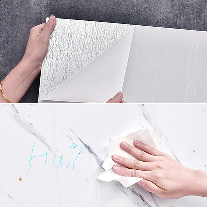 Lisslune | Waterproof removable field tile wallpaper and adhesive wall tile in rectangular shape