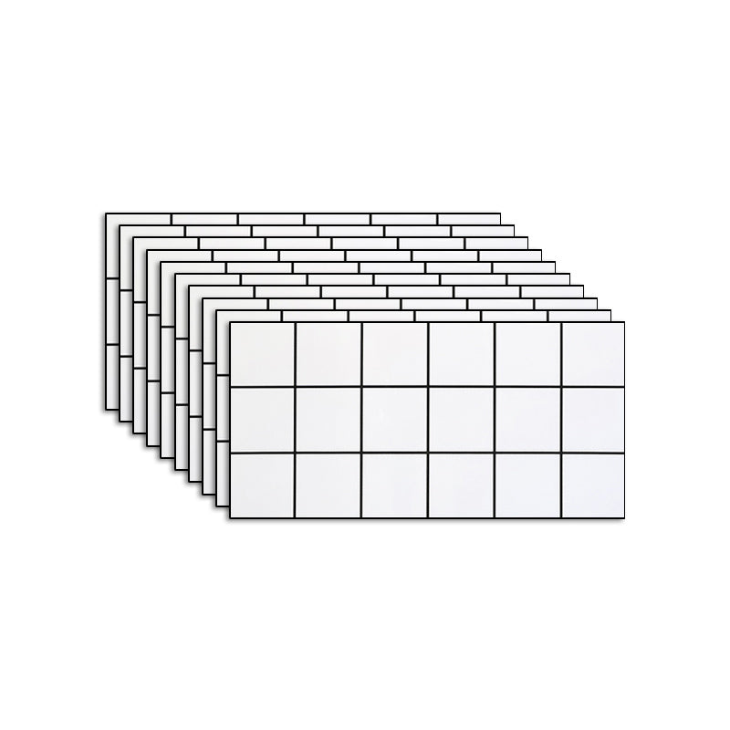 Lisslune | Waterproof removable field tile wallpaper and adhesive wall tile in rectangular shape