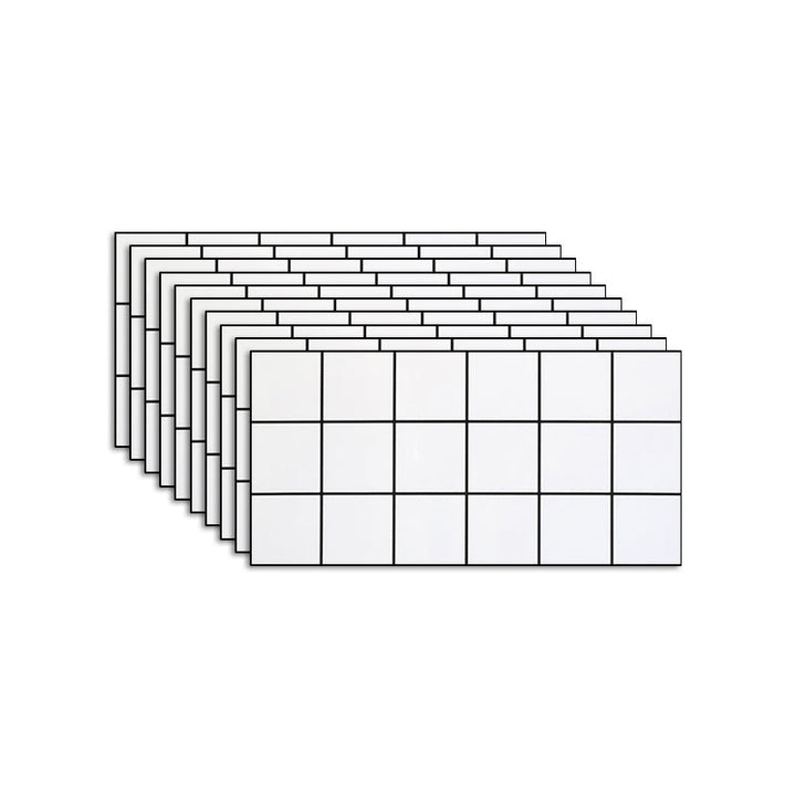 Lisslune | Waterproof removable field tile wallpaper and adhesive wall tile in rectangular shape