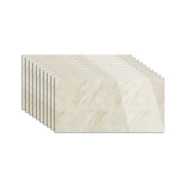 Lisslune | Waterproof removable field tile wallpaper and adhesive wall tile in rectangular shape