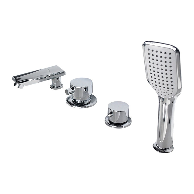 Lisslune | Contemporary Style Bathroom Faucet Metal Deck Mounted Bathroom Faucet