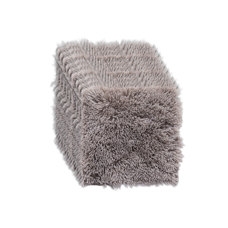 Lisslune | Modern Carpet Tiles Interlocking Color Block Shag Carpet Tiles
