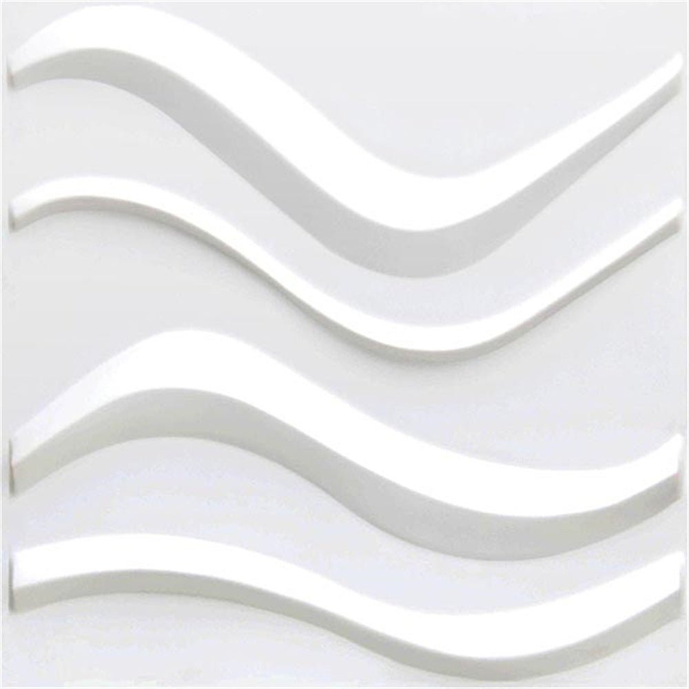 Lisslune | Modern Wall Cladding 3D Print Waterproof Peel and Stick Wall Panel