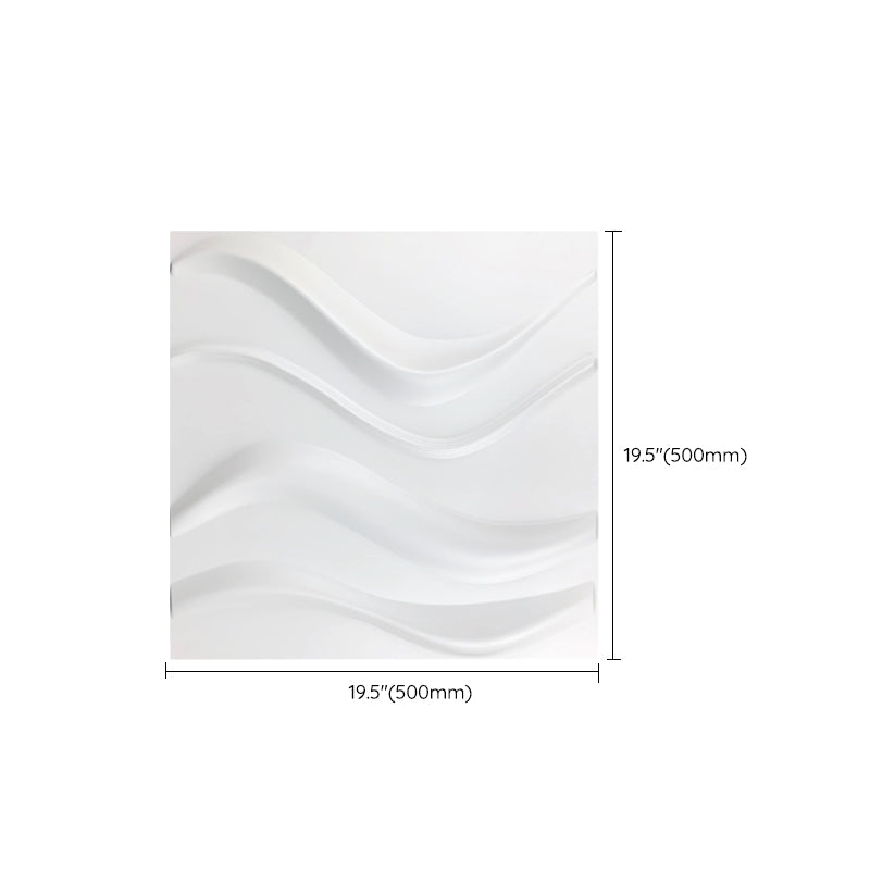 Lisslune | Modern Wall Cladding 3D Print Waterproof Peel and Stick Wall Panel