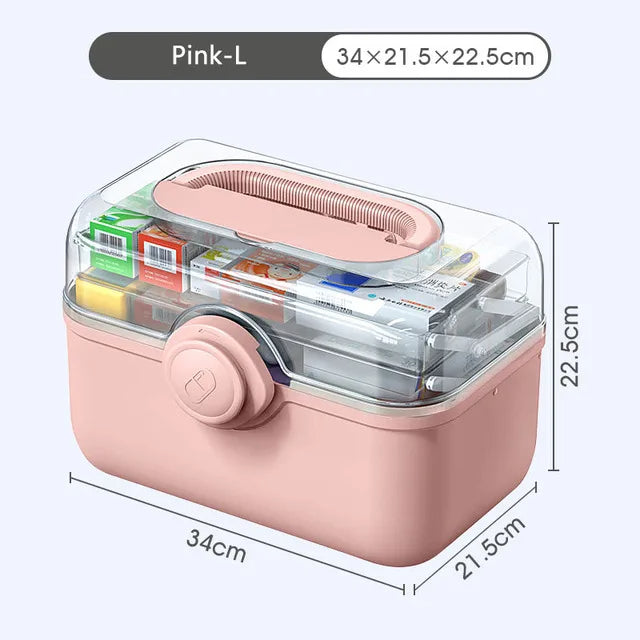 Lisslune | Home Medical Box Storage Organizer
