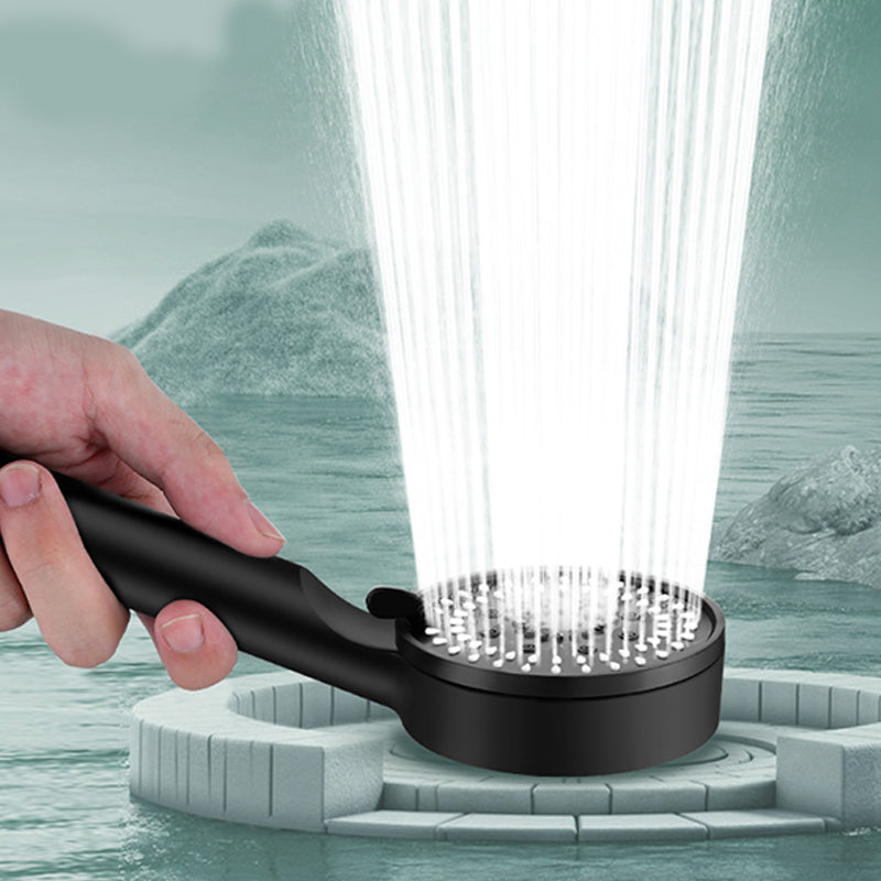 Lisslune | Modern Round Hand Shower Medium Flow 5 Spray Wall Mount Hand Shower