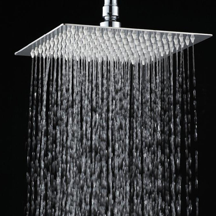Lisslune | Large Shower Head 304 Stainless Steel Standard Spray Pattern Fixed Shower Head