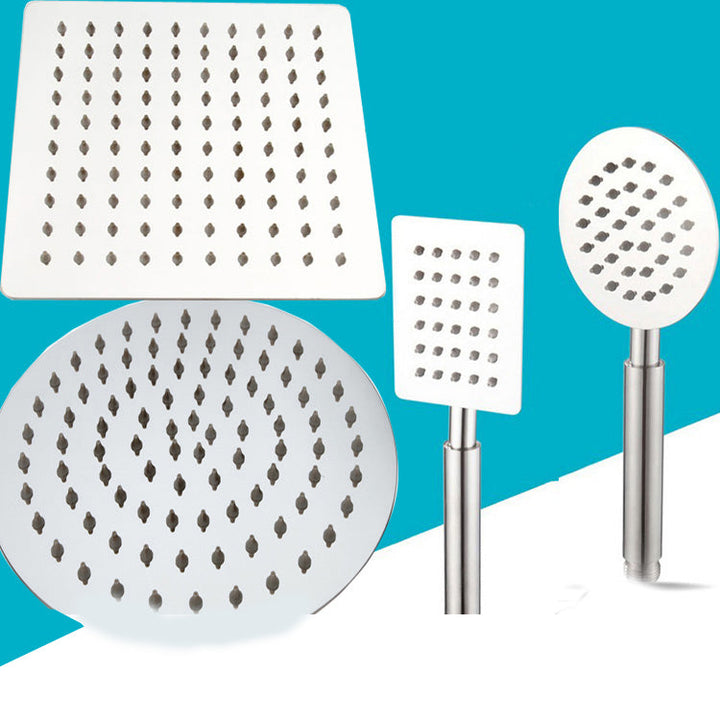 Lisslune | Large Shower Head 304 Stainless Steel Standard Spray Pattern Fixed Shower Head