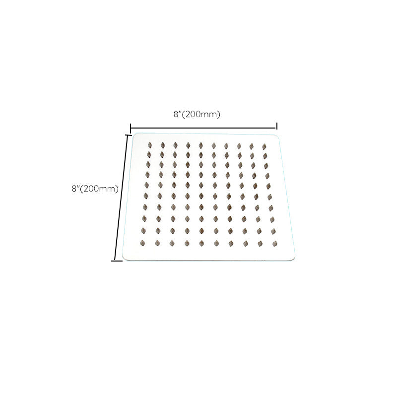 Lisslune | Large Shower Head 304 Stainless Steel Standard Spray Pattern Fixed Shower Head