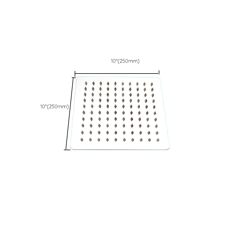 Lisslune | Large Shower Head 304 Stainless Steel Standard Spray Pattern Fixed Shower Head