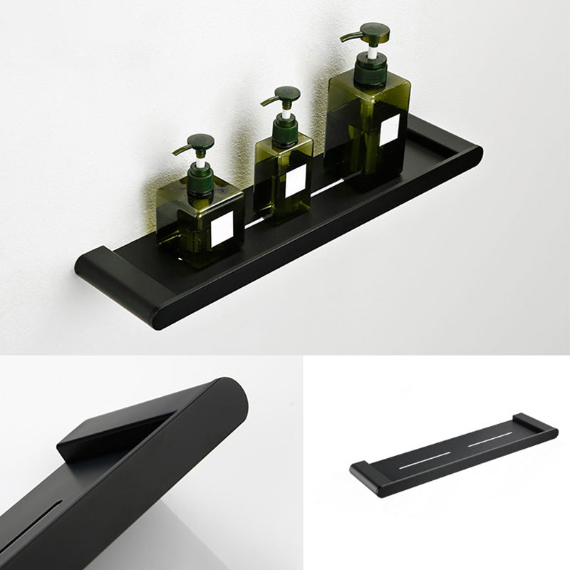 Lisslune | Contemporary bathroom accessory single item or in set made of black metal