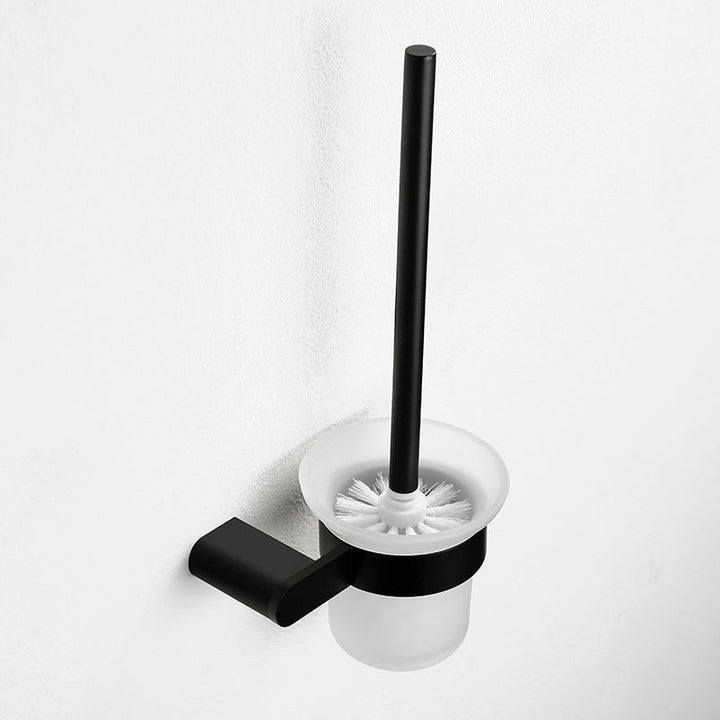 Lisslune | Contemporary bathroom accessory single item or in set made of black metal