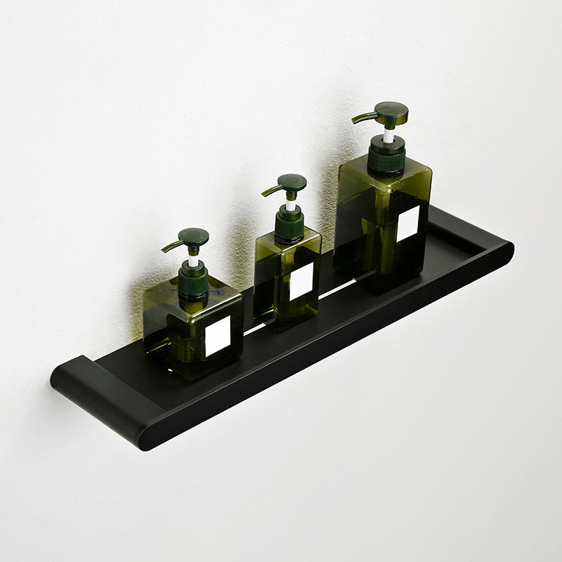 Lisslune | Contemporary bathroom accessory single piece or in set made of black metal