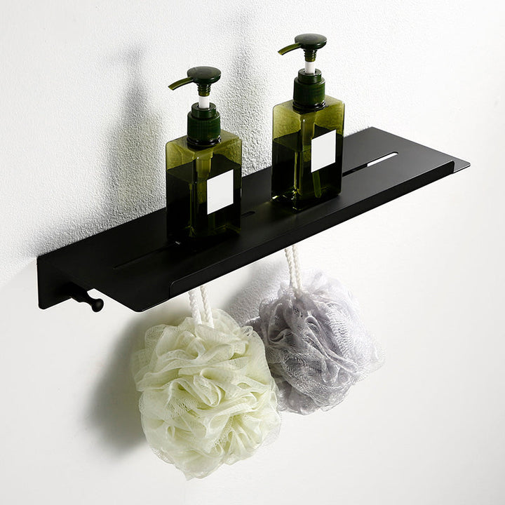 Lisslune | Contemporary bathroom accessory single piece or in set made of black metal