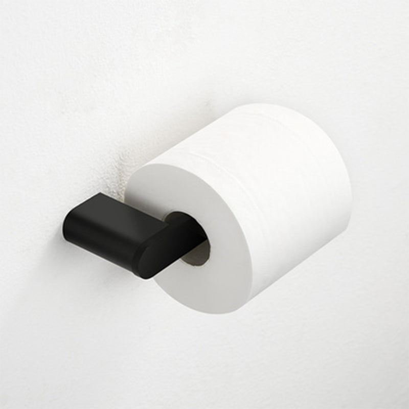 Lisslune | Contemporary bathroom accessory single piece or in set made of black metal