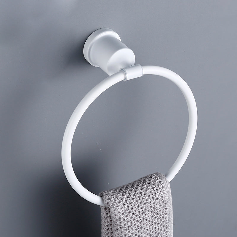 Lisslune | Contemporary white bathroom accessories as a single piece or in a set