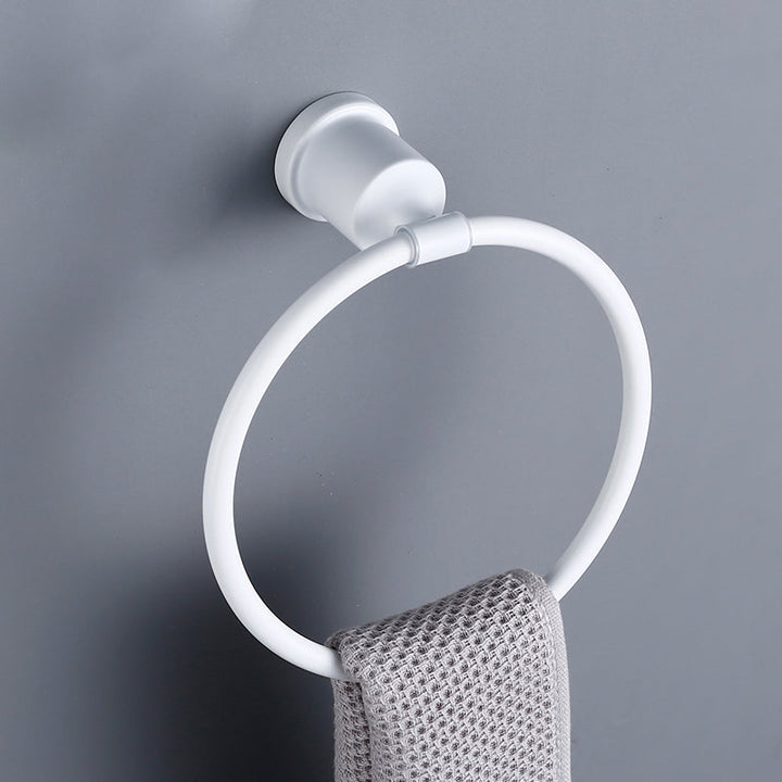 Lisslune | Contemporary white bathroom accessories as a single piece or in a set