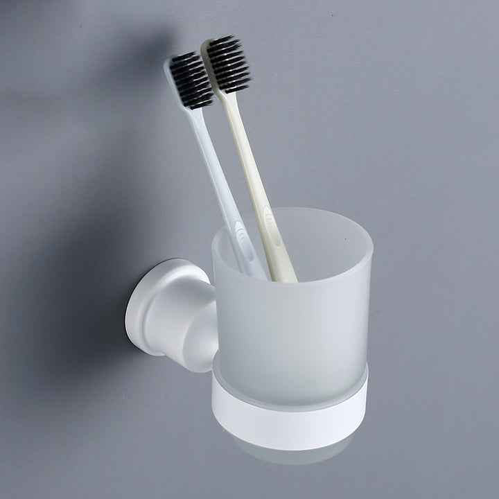 Lisslune | Contemporary white bathroom accessories as a single piece or in a set