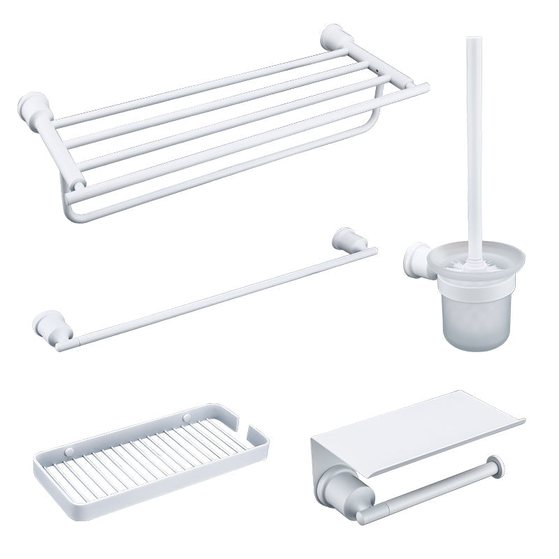 Lisslune | Contemporary white bathroom accessories as a single piece or in a set