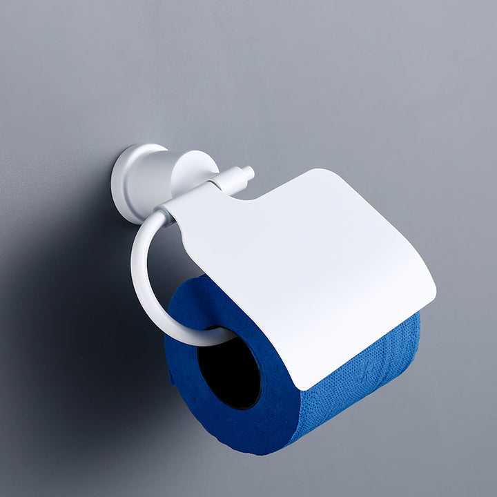 Lisslune | Contemporary white bathroom accessories as a single piece or in a set
