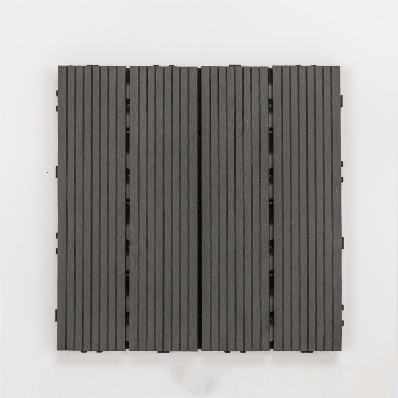 Lisslune | Wood deck board outdoor non-slip embossed floor panel