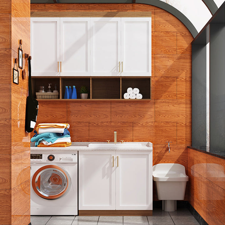 Lisslune | Plastic Peel-and-Stick Back Wall Tiles Waterproof Single_TILE Wallpaper
