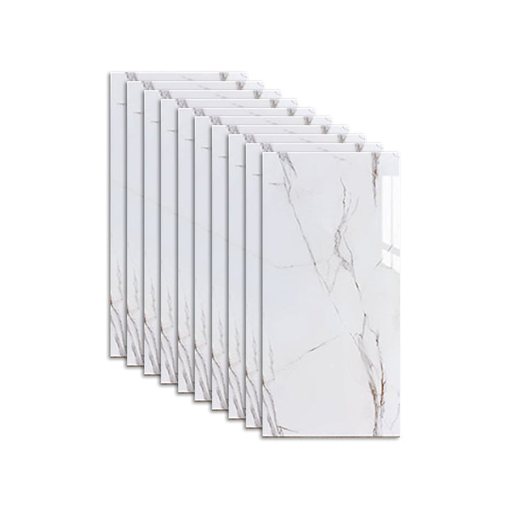 Lisslune | Plastic Peel-and-Stick Back Wall Tiles Waterproof Single_TILE Wallpaper