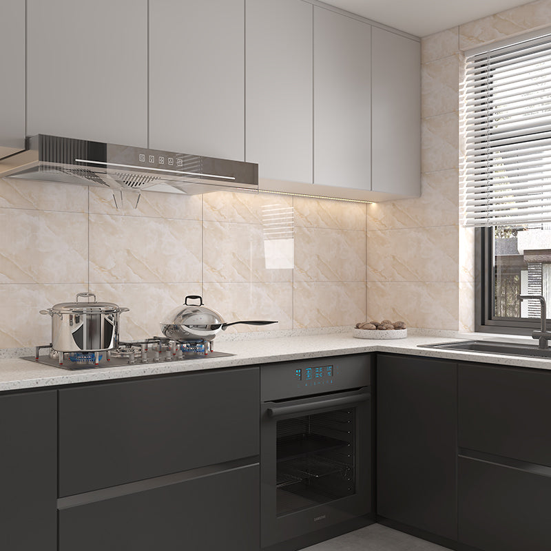 Lisslune | Plastic Peel-and-Stick Back Wall Tiles Waterproof Single_TILE Wallpaper