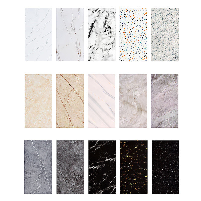 Lisslune | Plastic Peel-and-Stick Back Wall Tiles Waterproof Single_TILE Wallpaper