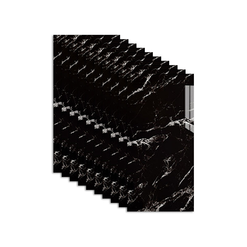 Lisslune | Plastic Peel-and-Stick Back Wall Tiles Waterproof Single_TILE Wallpaper