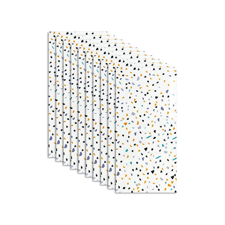 Lisslune | Plastic Peel-and-Stick Back Wall Tiles Waterproof Single_TILE Wallpaper