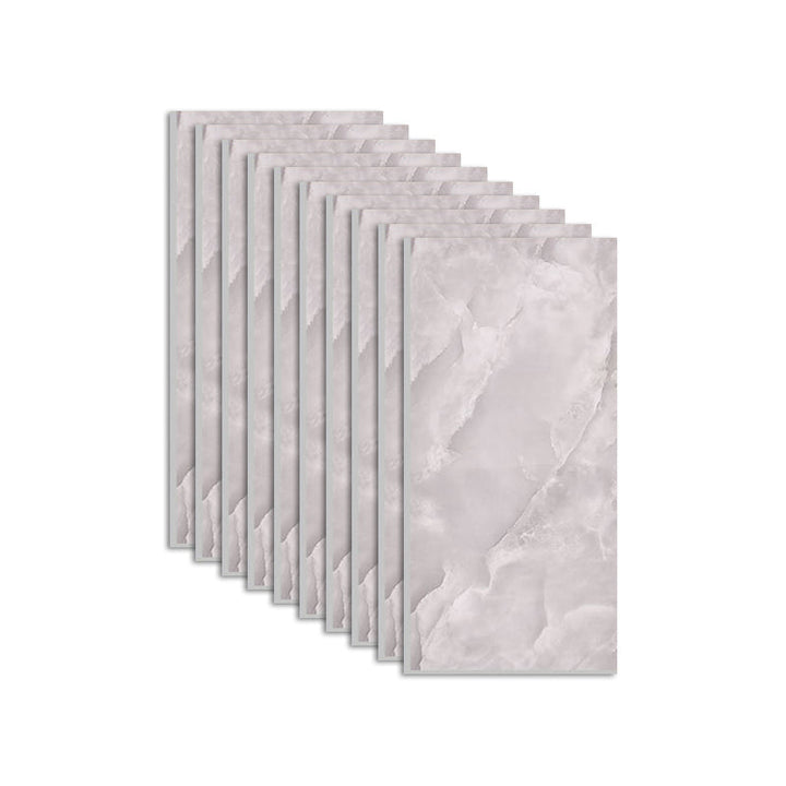 Lisslune | Plastic Peel-and-Stick Back Wall Tiles Waterproof Single_TILE Wallpaper