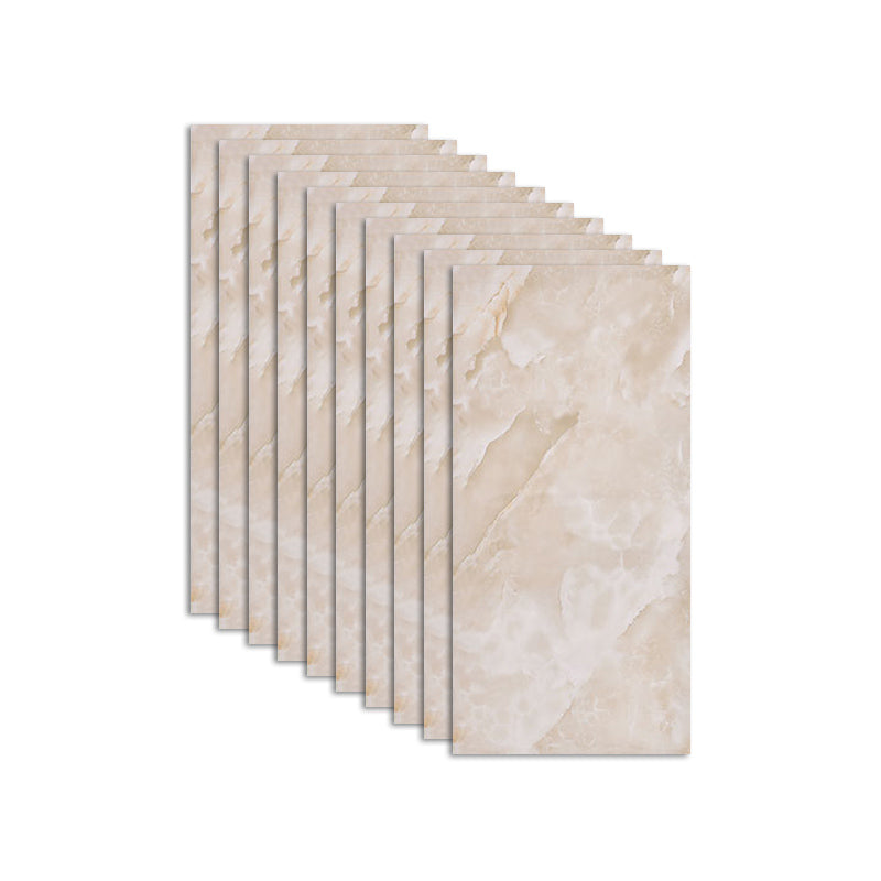 Lisslune | Plastic Peel-and-Stick Back Wall Tiles Waterproof Single_TILE Wallpaper