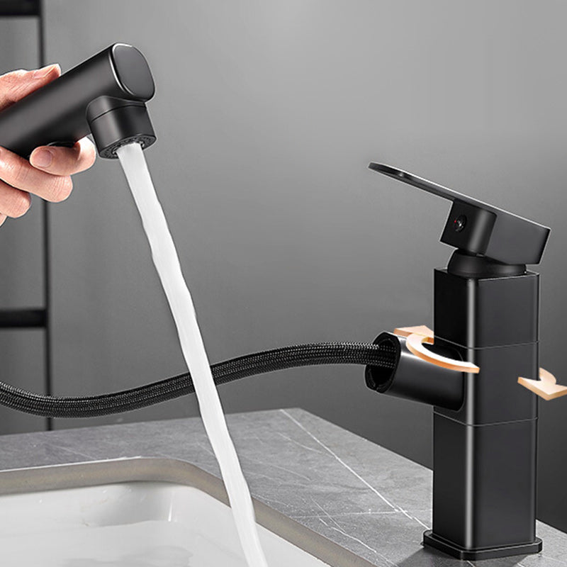 Lisslune | Bathroom Vessel Water Faucet Lever Handle 1 Hole Vessel Sink Faucet