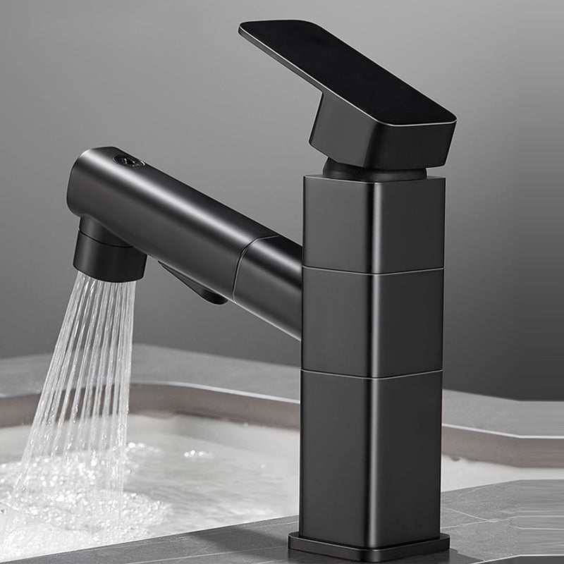 Lisslune | Bathroom Vessel Water Faucet Lever Handle 1 Hole Vessel Sink Faucet