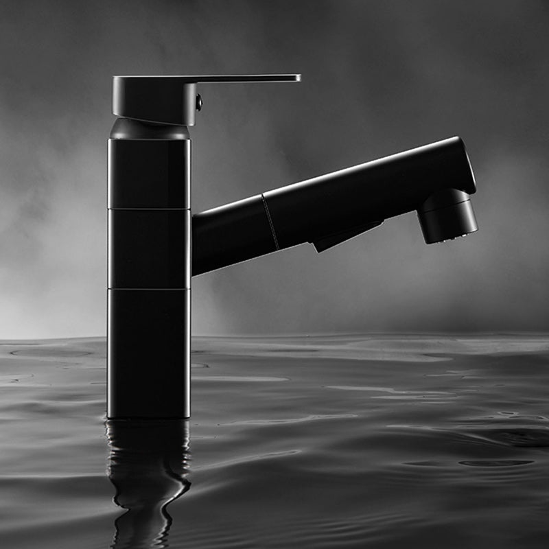Lisslune | Bathroom Vessel Water Faucet Lever Handle 1 Hole Vessel Sink Faucet