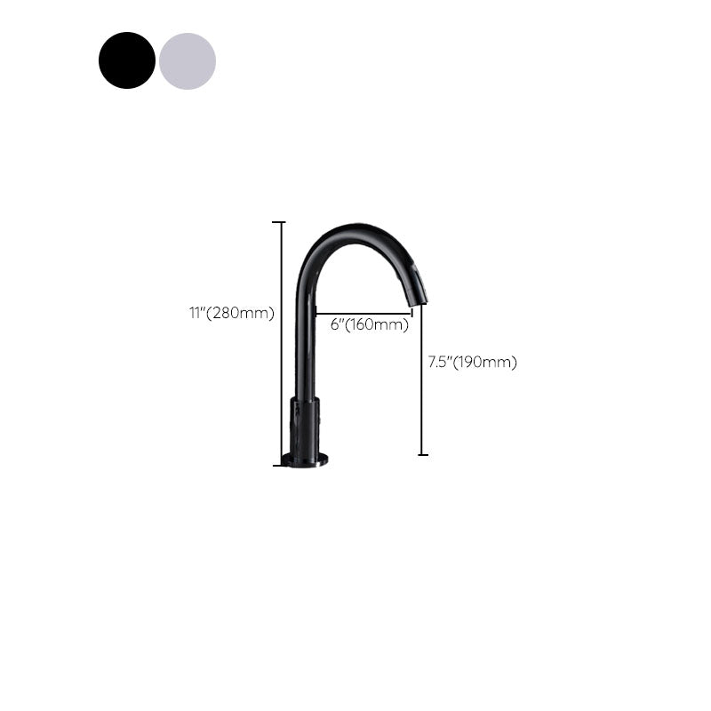 Lisslune | Contemporary Bathroom Faucet Deck Mount Copper Low Arc Swivel Roman Bathtub Faucet Set