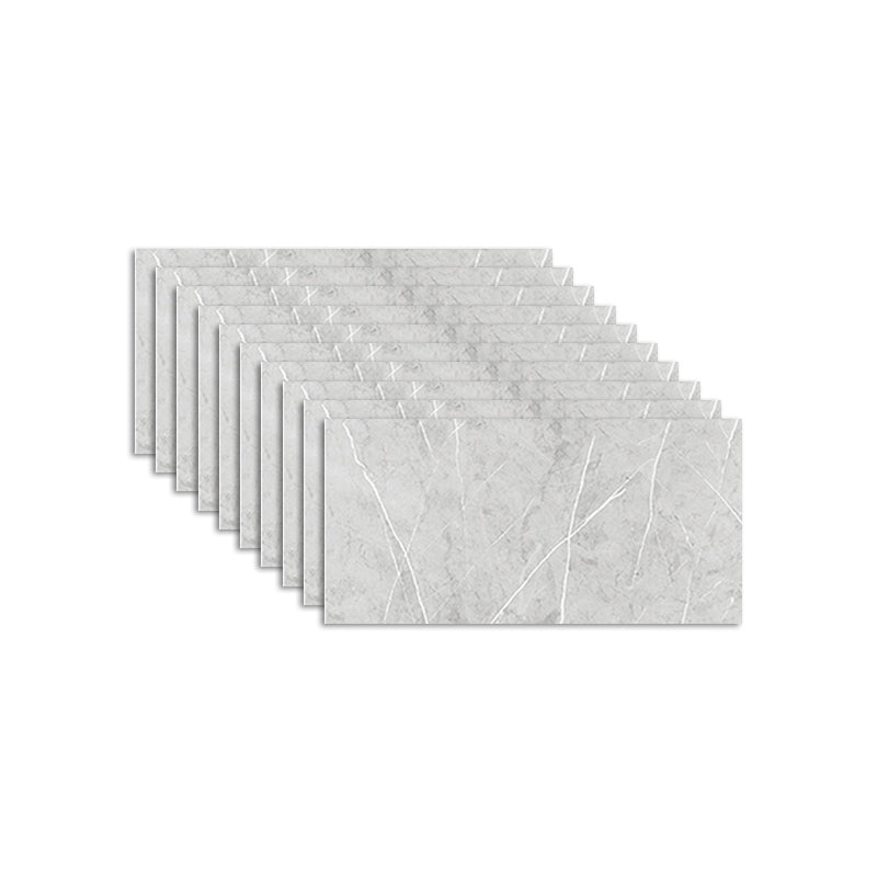 Lisslune | Plastic Peel & Stick Field Tile Waterproof Single Tile Wallpaper