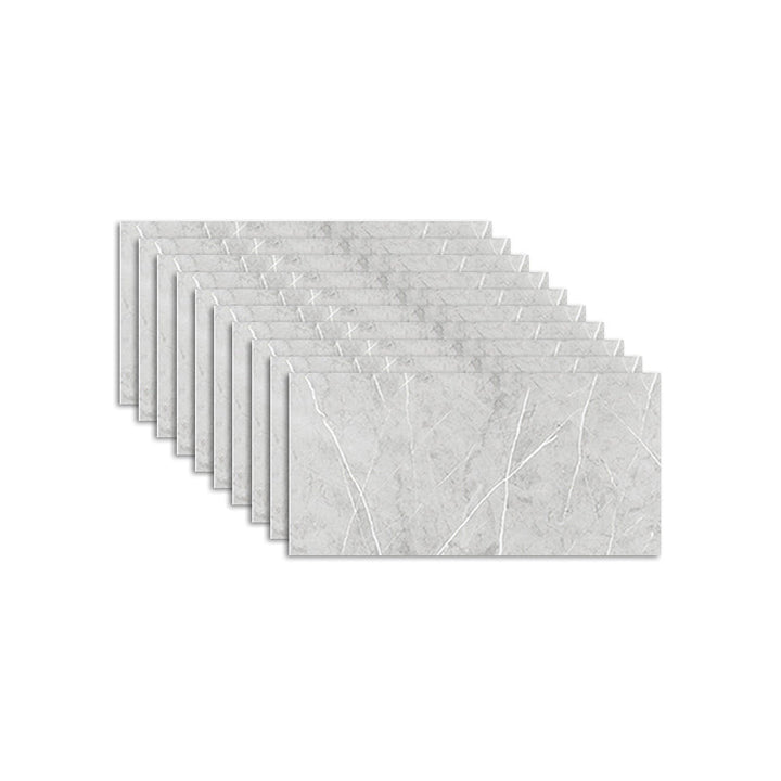 Lisslune | Plastic Peel & Stick Field Tile Waterproof Single Tile Wallpaper