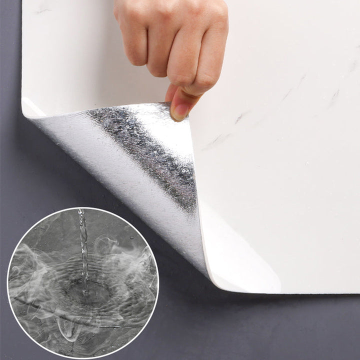 Lisslune | Plastic Peel & Stick Field Tile Waterproof Single Tile Wallpaper