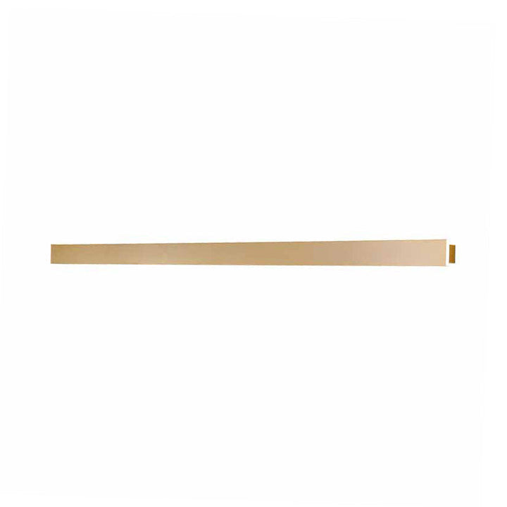Lisslune | Simple linear wall lamp metal LED staircase wall light in gold, white/warm/natural light